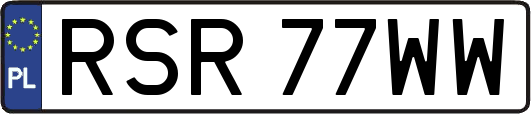 RSR77WW