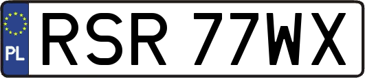 RSR77WX