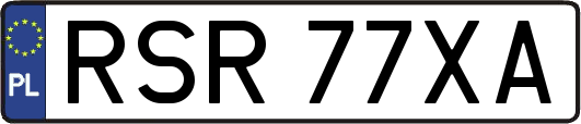 RSR77XA