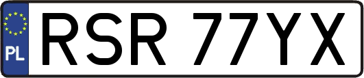 RSR77YX