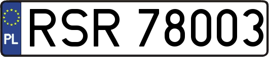 RSR78003