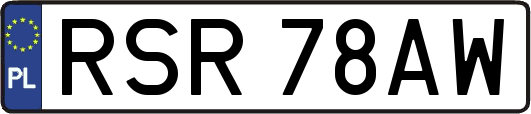 RSR78AW