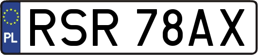 RSR78AX
