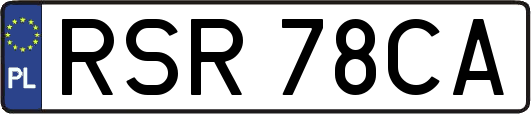 RSR78CA
