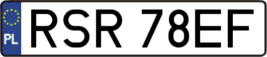 RSR78EF