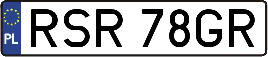 RSR78GR