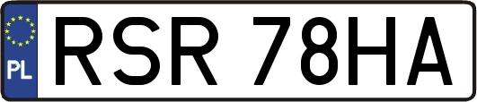 RSR78HA