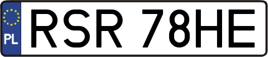 RSR78HE