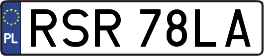 RSR78LA