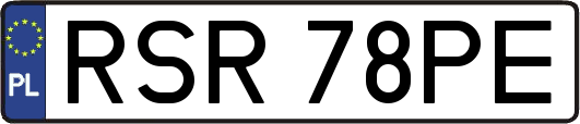 RSR78PE