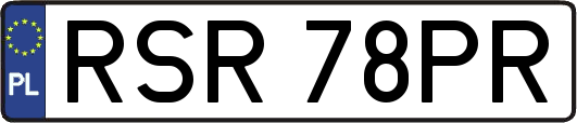 RSR78PR