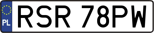 RSR78PW