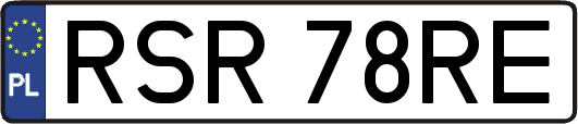 RSR78RE