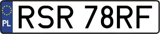 RSR78RF