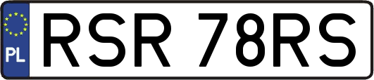 RSR78RS