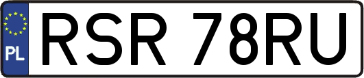 RSR78RU