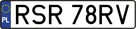 RSR78RV