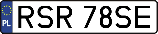 RSR78SE
