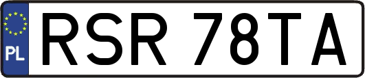 RSR78TA