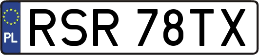 RSR78TX