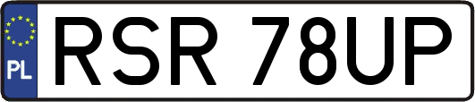 RSR78UP