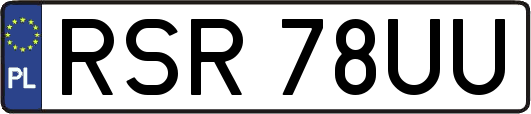RSR78UU