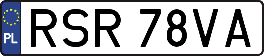 RSR78VA