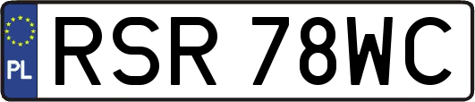 RSR78WC