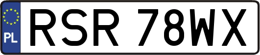 RSR78WX