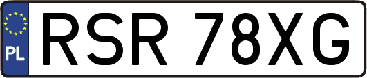 RSR78XG