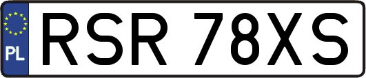 RSR78XS