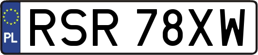 RSR78XW