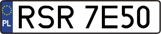 RSR7E50