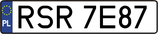 RSR7E87