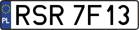 RSR7F13