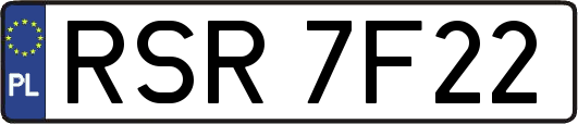RSR7F22