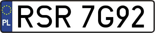 RSR7G92