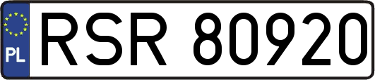 RSR80920