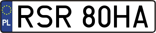 RSR80HA