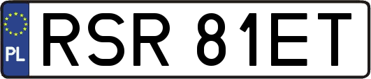RSR81ET