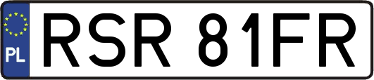 RSR81FR