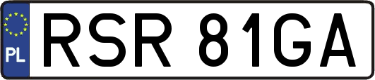 RSR81GA