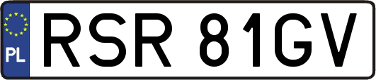 RSR81GV