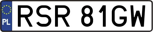 RSR81GW