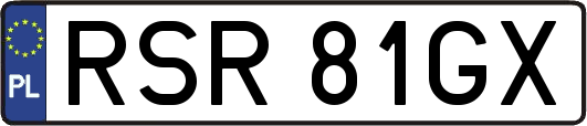 RSR81GX