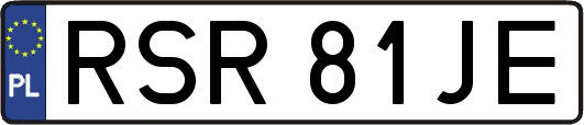 RSR81JE