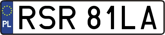 RSR81LA