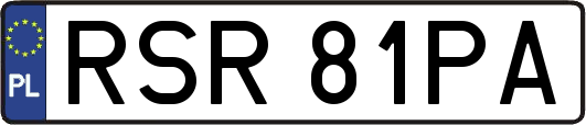 RSR81PA