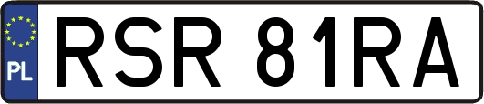 RSR81RA