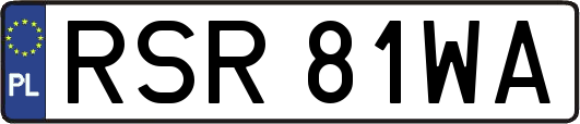 RSR81WA